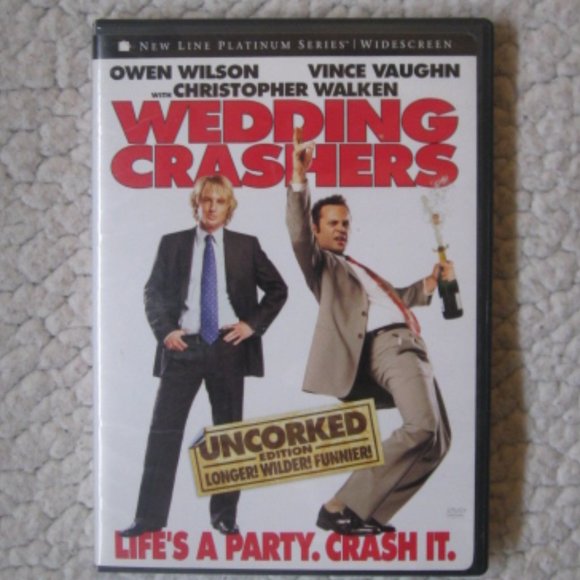 4/$15 New Line Wedding Crashers DVD - Picture 1 of 2